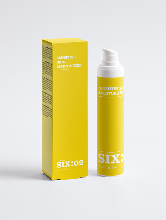 Sensitive Skin Moisturiser – Creme für empfindliche Haut, parfümfrei | SIXAMPM