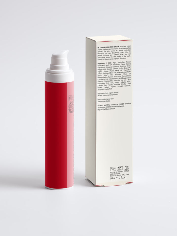 Nourishing Rich Cream – Reichhaltige Gesichtscreme, parfümfrei | SIXAMPM – Detail 2