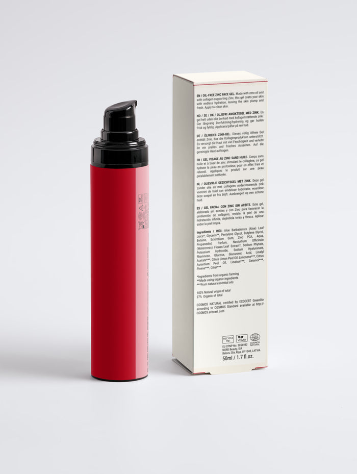 Oil-Free Zinc Face Gel – Mattierendes Gesichtsgel für Männer | SIXAMPM – Detail 2