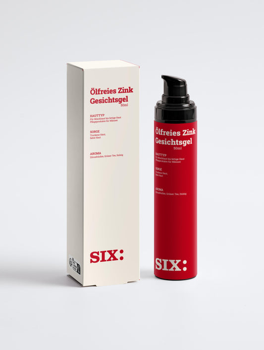 Oil-Free Zinc Face Gel for Men